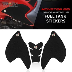 For DUCATI MONSTER 821 monster821 2015-2020 Motorcycle Sticker Anti slip Fuel Tank Pad Decal Side Gas Knee Grip Traction Pads