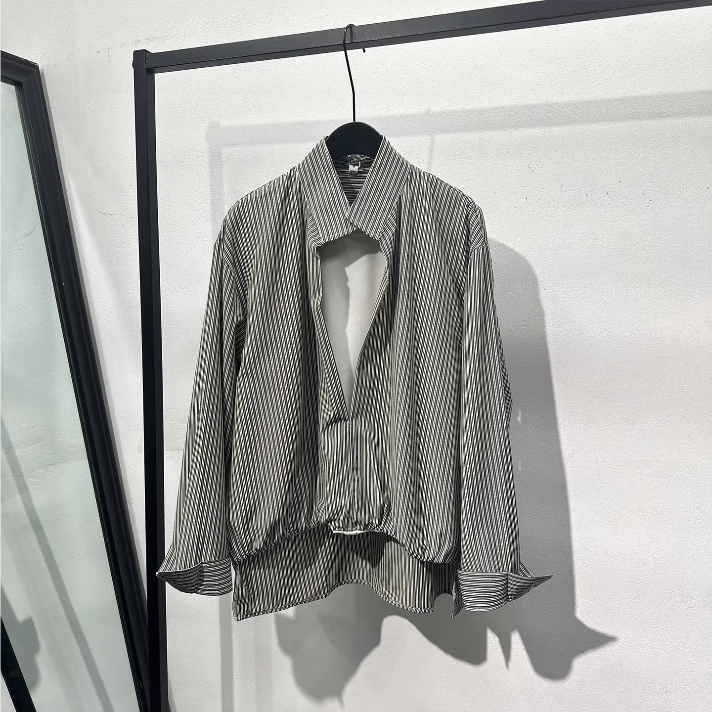 

Men Casual Shirts Gothic Style Men's Clothing Spring Male High Street Autumn Black Shirts