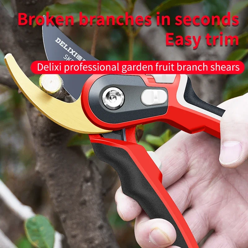 New Gardening Shears Cut Branches Scissors Pruning Shears Fruit Tree Pruning Flower Branches Orchard Scissors