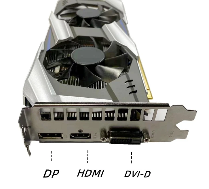 بطاقة رسومات الكمبيوتر المكتبي GTX1060 3G بطاقة رسومات PUBG Gaming Grade #3