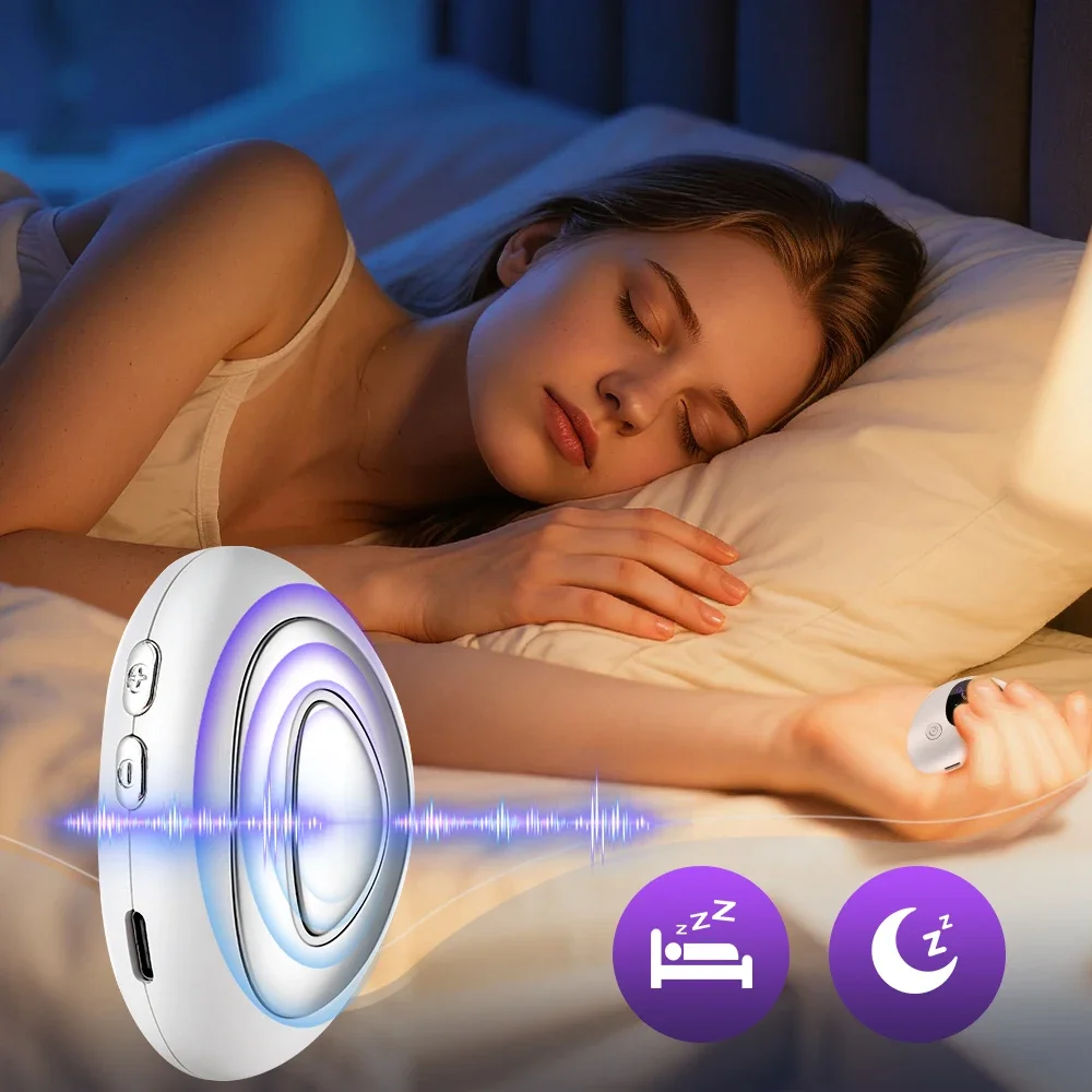 Sleep Aid Insomnia Relief Microcurrent Handheld Hypnosis CES Mental Stress Anxiety Depression Eliminat Relax