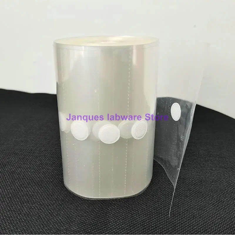 500sheets/roll Lab PP tissue Culture bottle Sealing Film Conical flask aseptic culture vessel breathable sealing filter Membrane