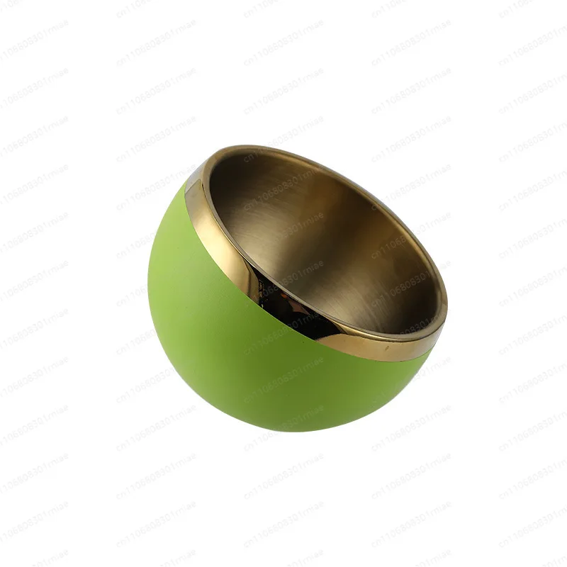 

Настольный мусорный бак из нержавеющей стали, столешница KTV, двухслойная пепельница для магазинов, чашка для кожуры, конфетти и мусор.