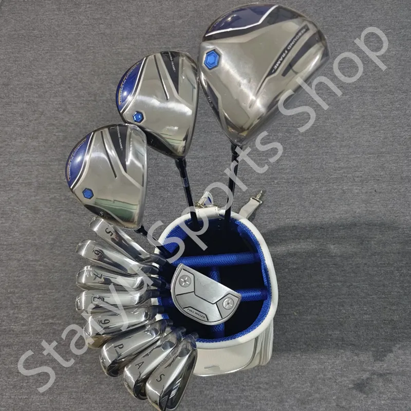 

Мужские клюшки для гольфа MP 1200, полный набор для гольфа, легко играть, полный набор для гольфа дальнего действия, набор утюгов для гольфа без сумки,