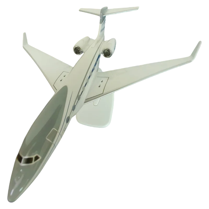 Gulfstream G650ER 1/400 Scale Diecast Metal 21cm, Business Jet Model, for Children, Aviation, Adult Collectible, Miniature Items