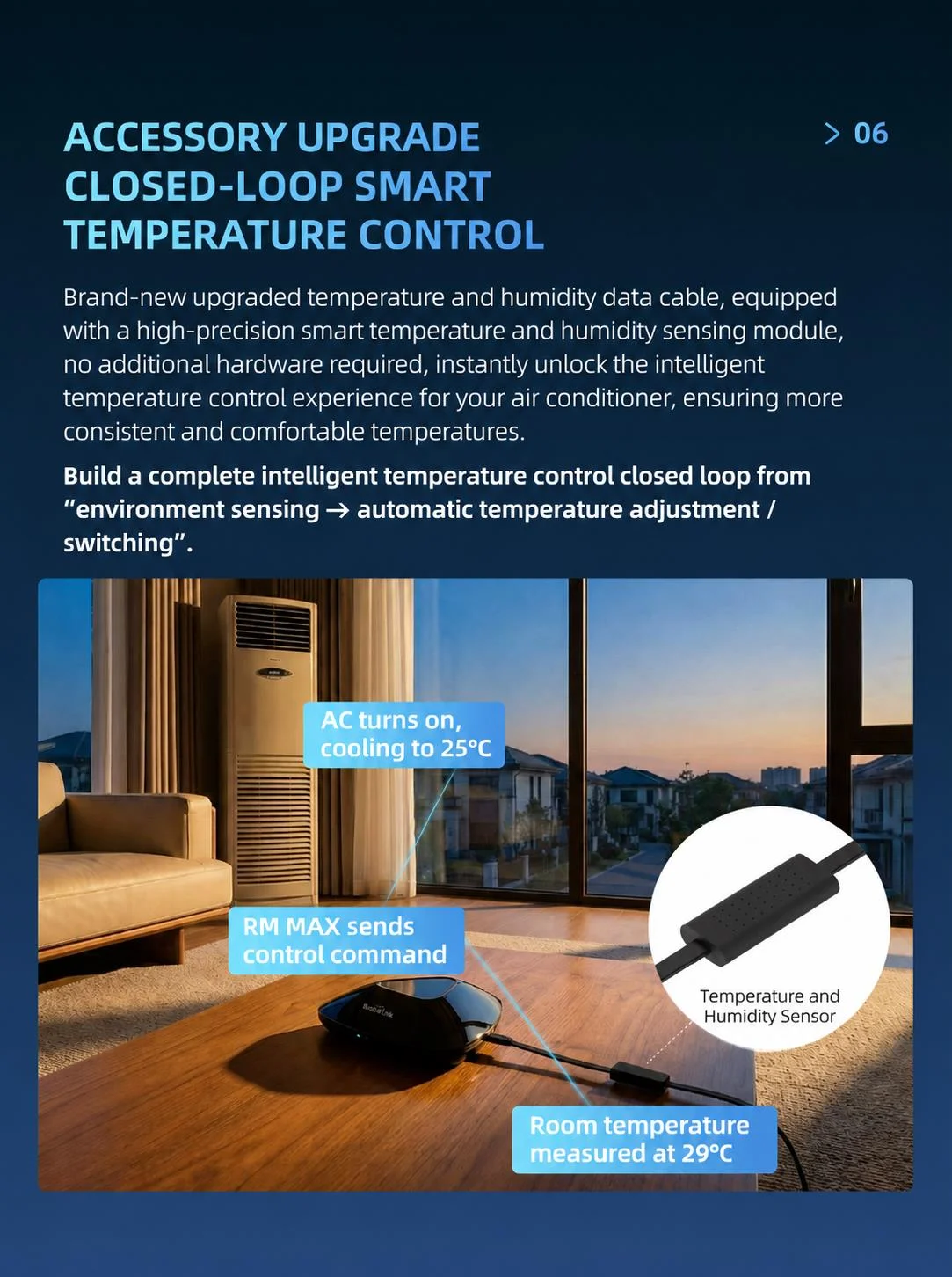 Broadlink RM MAX Hub Upgrade-Version Smart Home Matter WiFi BLE Universalfernbedienung für IR/RF-Geräte für Alexa Google Home HomeKit – Detail 11
