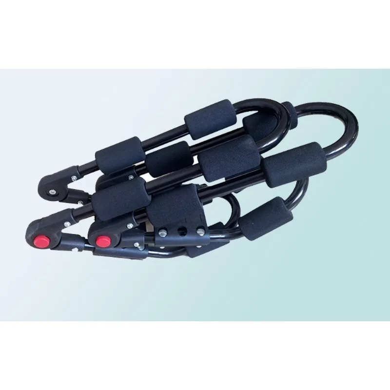 Aviation Aluminum Alloy Folding Roof Rack Luggage Carrier For Kayak Surfboard Water Sport Roof Mount Accessory