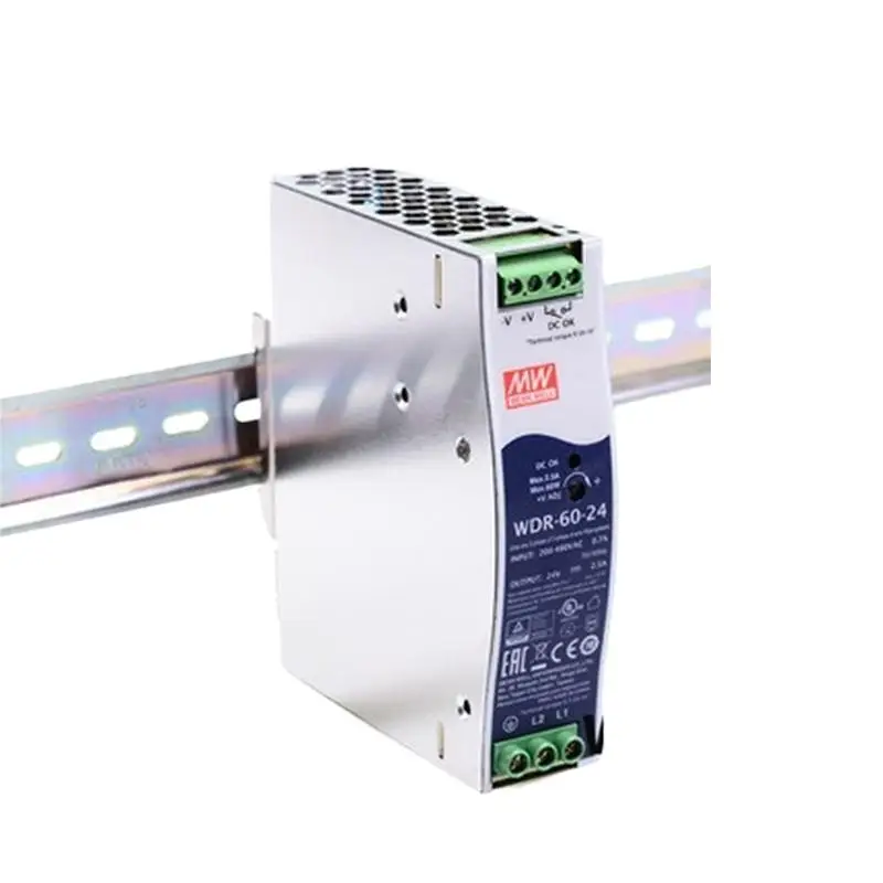 

MEAN WELL WDR-60 WDR-60-5 WDR-60-12 WDR-60-24 WDR-60-48 MEANWELL WDR 60 60 Вт