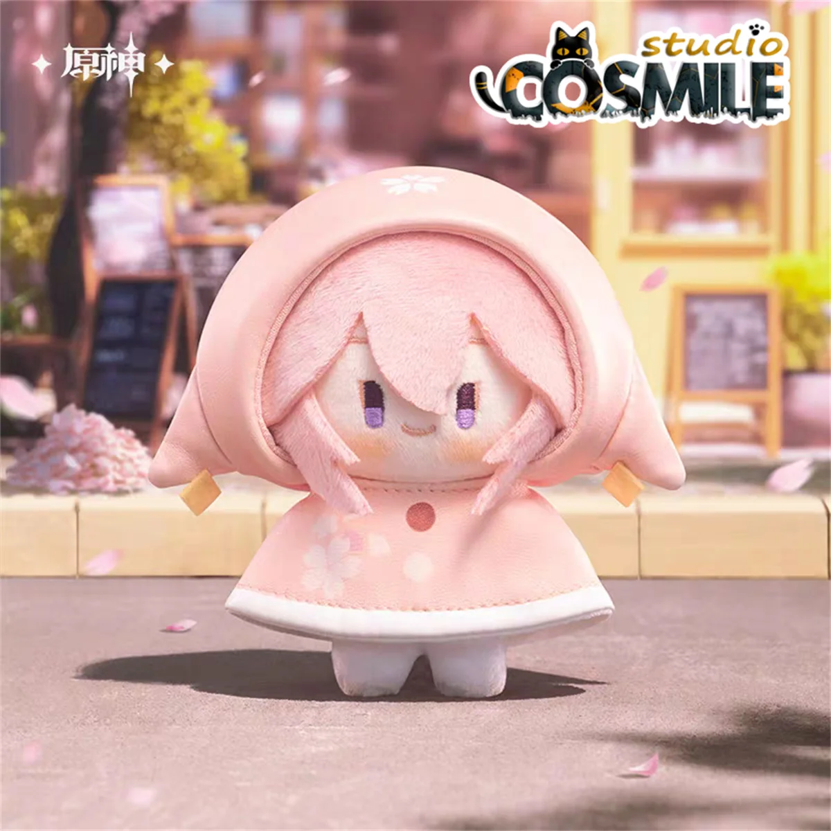 Genshin Impact Furina Xiao Sigewinne Kaedehara Kazuha Yae Miko Kunikuzushi Wanderer Plush 10cm Sunny day Doll Toy Keychain