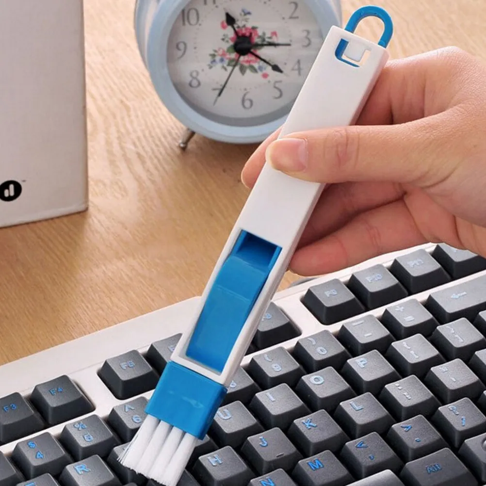 Window Track Cleaning Brush Small Dustpan Deep Keyboard Cracks Door Tracks Baseboards Corners Hard Reach Areas