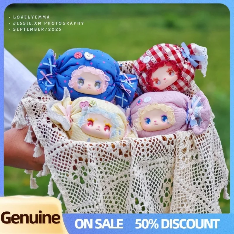 Nowa Seria Emma Candy House - Torebka Crossbody w Formie Figurki z Winylu w Pudełku Niespodziance, Modne Zabawki dla Dzieci, Prezent na Boże Narodzenie