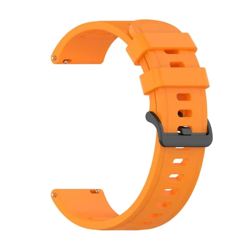 Pulseira de silicone de 22mm 20mm para redmi watch 5 active/lite pulseira macia de fácil ajuste para huawei watch GT5-4/gt5 pro 46mm correa
