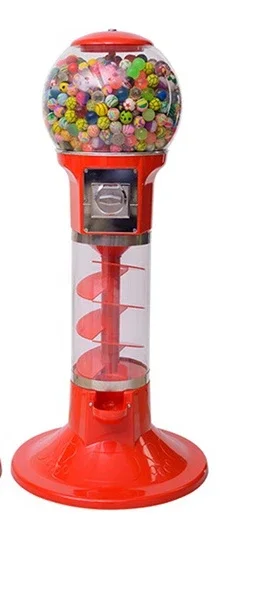 Coin Operated Capsule Toys Gumball Vending Machine Candy Bouncy Ball Gumball Capsules Vending Machine for Sale