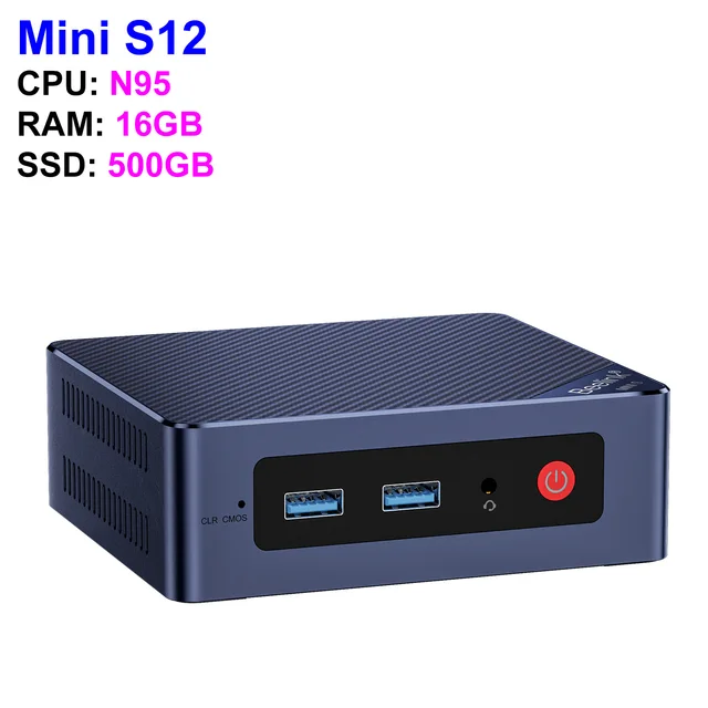 ミニPC　N95 Beelink MINI S12 Computer 12th Alder N95 or N5095 8GB/16GB DDR4
