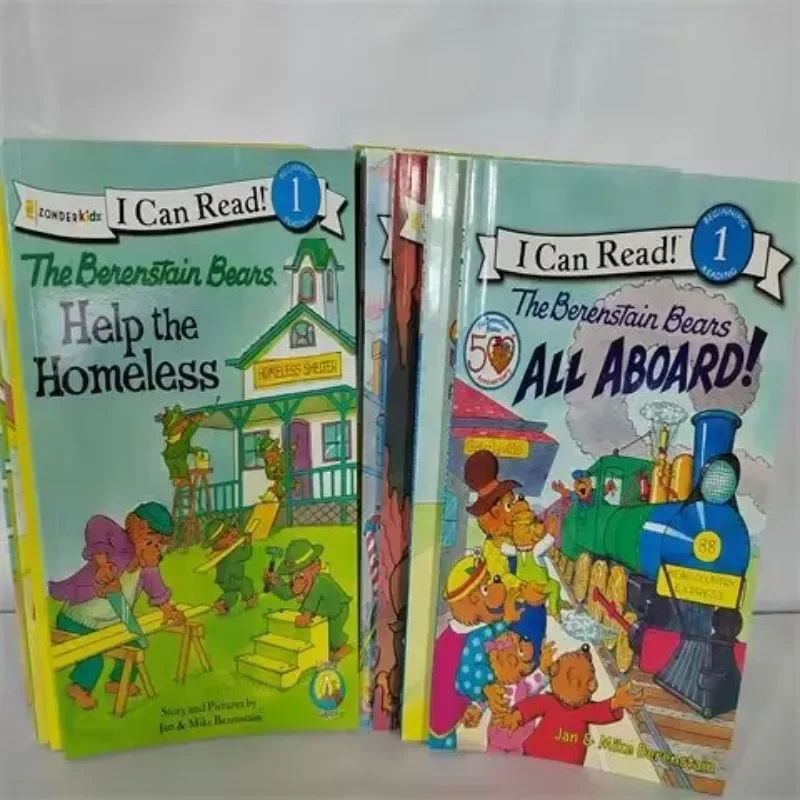 

Books ofI Can Read - 25 Beginner-level Beibei Bear Storybooks for Early Education and English Picture Books