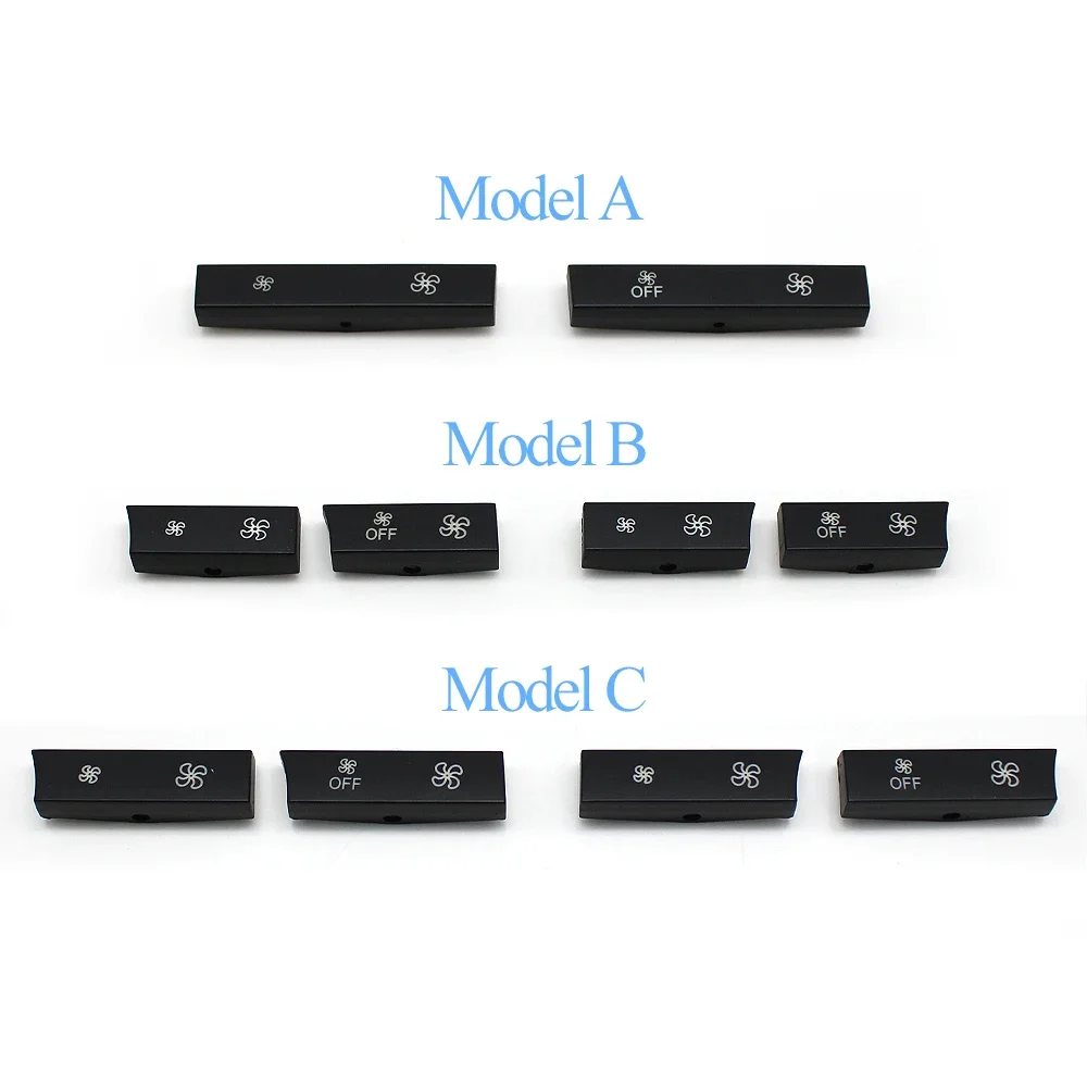 For BMW 5GT 5 6 7 Series F01 F02 F06 F07 F10 F11 F12 F18 Air Conditioning Fan Wind Volume AC Control Switch Button Cap Cover