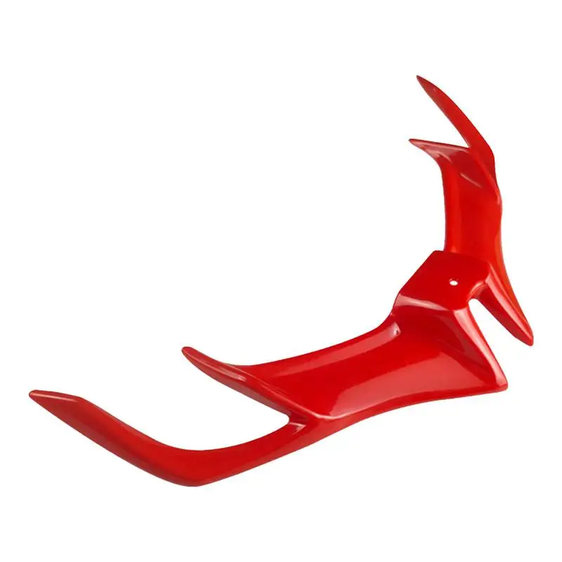 New Motorcycle Front Fairing Winglet Wing Cover Trim Universals For Motobike Shark Fin Beak Wing Side Spoilers Moto Accessories