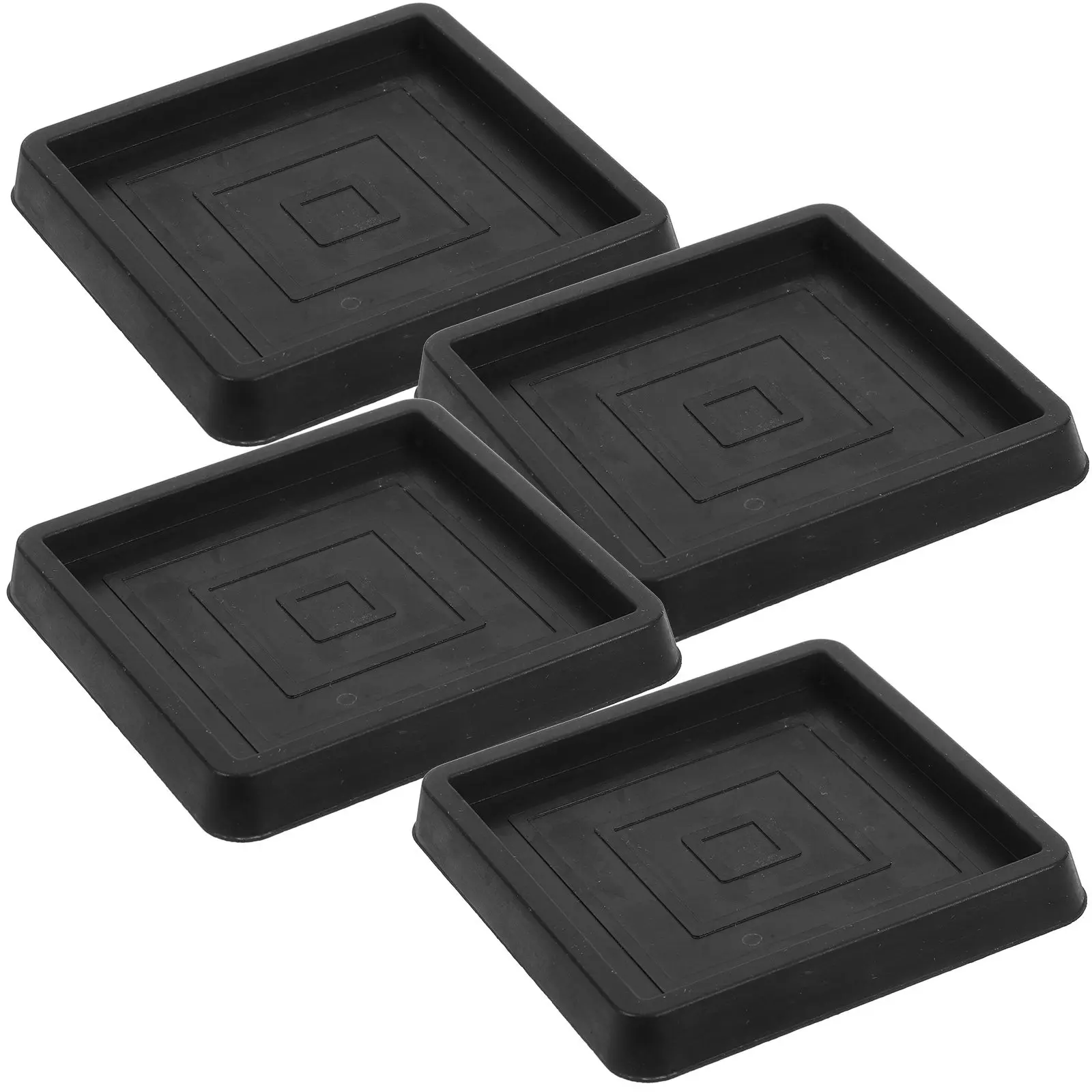4Pcs Anti-Skid Furniture Feet Pads Rubber Chair Leg Protectors Multi-Function Furniture Coasters Stoppers