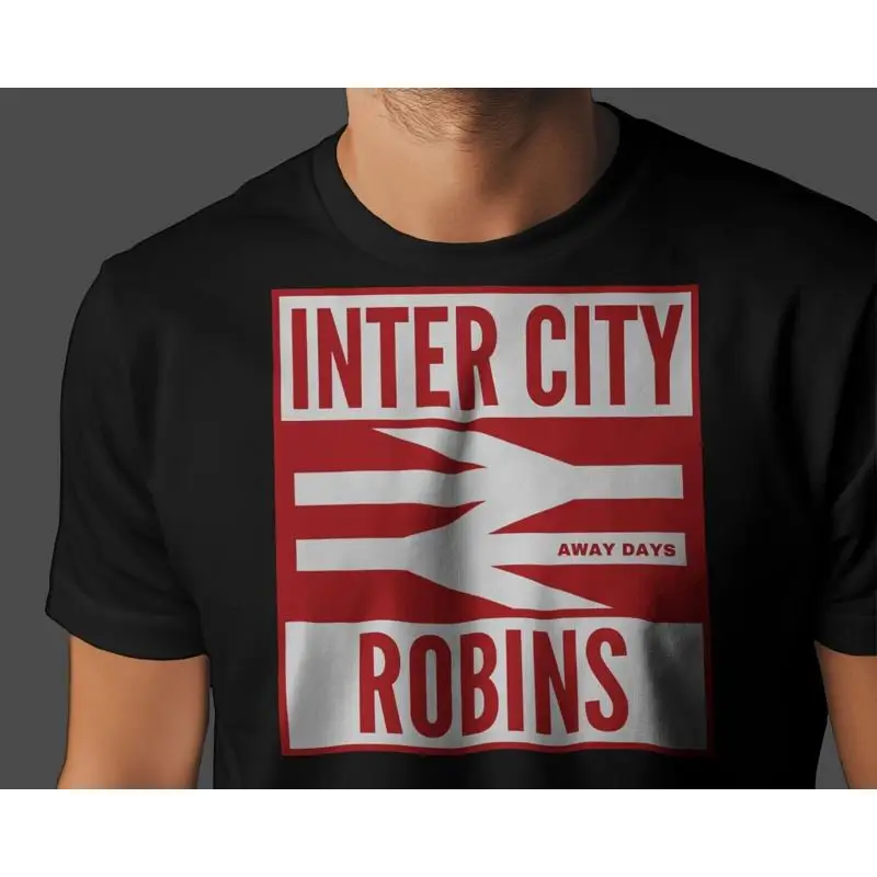 تي شيرت INTER CITY ROBINS Away Days |   بريستول سيتي المشاغبين |   روبينز وورزيلز