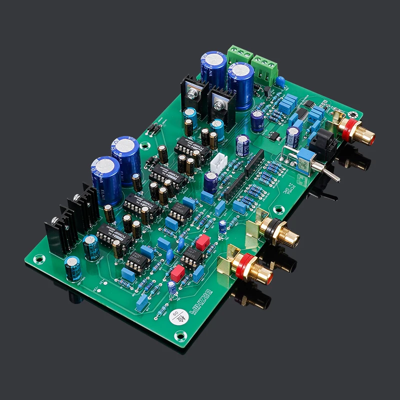 

4PCS PCM56 DAC board Of Audio amplifier decoder XLR out better TDA1541 16BIT 48K Optical fiber and coaxial input