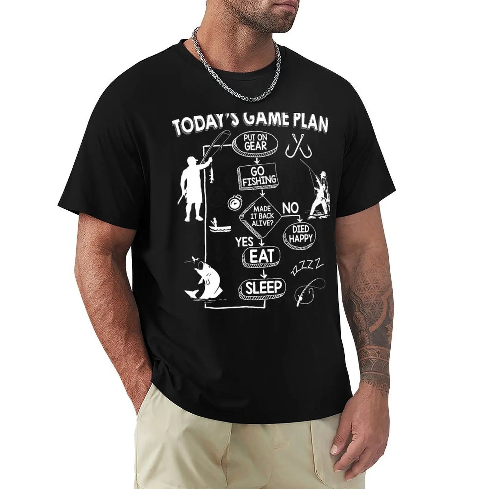 

Fishing T-Shirt rapper graphic tees T-shirts man mens clothes