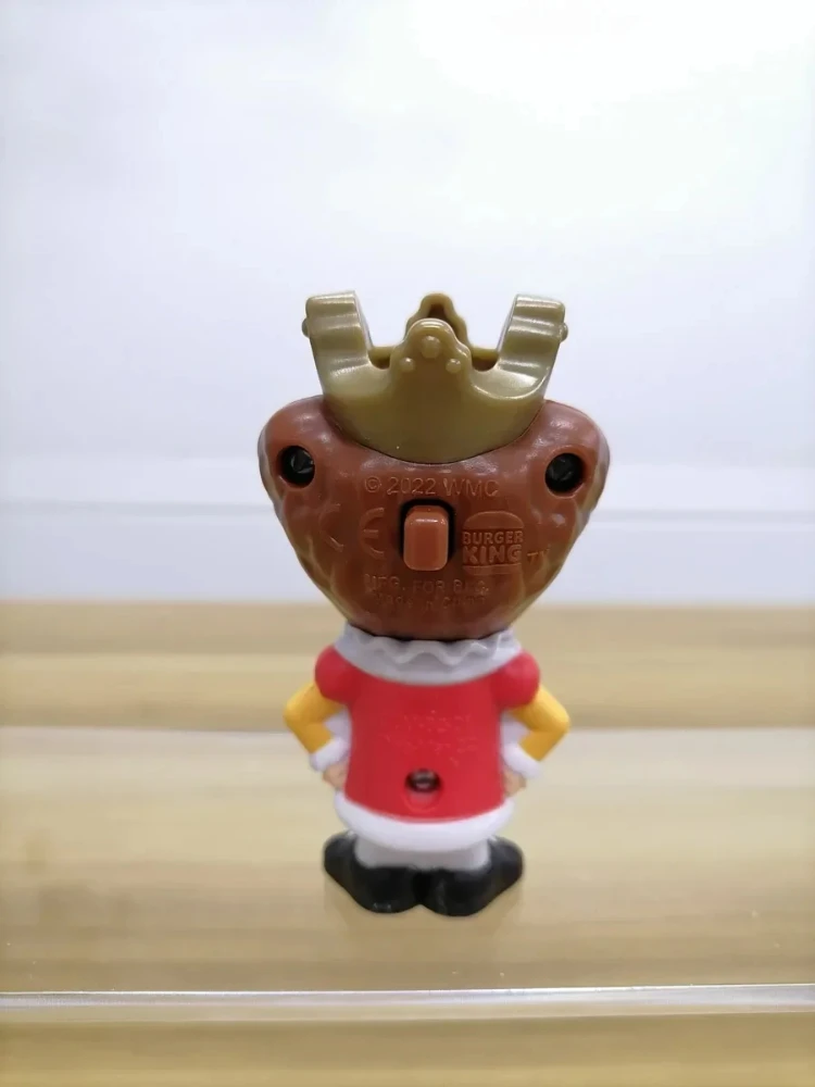 ของแท้Kingsesตุ๊กตาBurgerskingesปากMovable Play Houseเด็กผู้หญิงของขวัญขนาดเล็กFigurineของเล่น