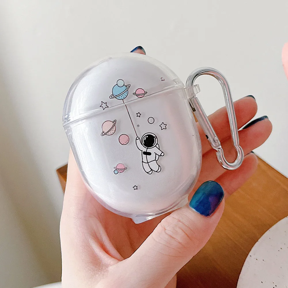 Ốp Tai Nghe Chụp Tai Dành Cho Redmi Nụ 3 4 Pro Trong Suốt Mặt Cười Nụ Cười Trường Hợp Cho Redmi Nụ 3 Lite Sạc hộp Đựng Funda