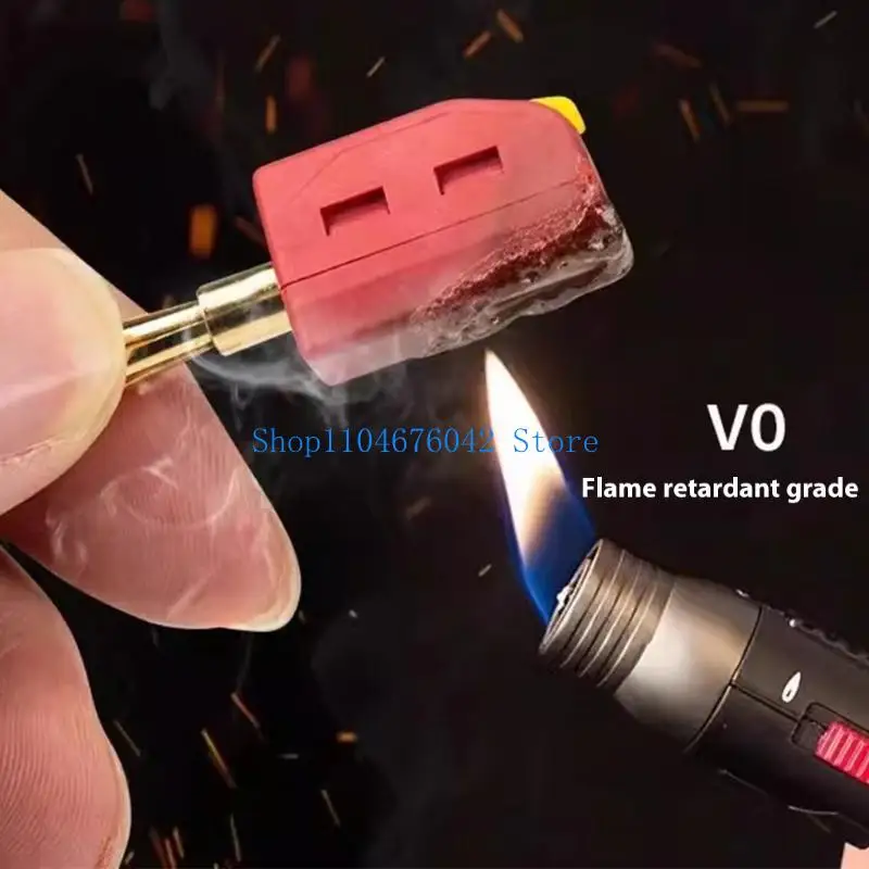 652F 32A Banana Plugs Quick Gold Plated Terminals Open Screw Type Banana Plugs
