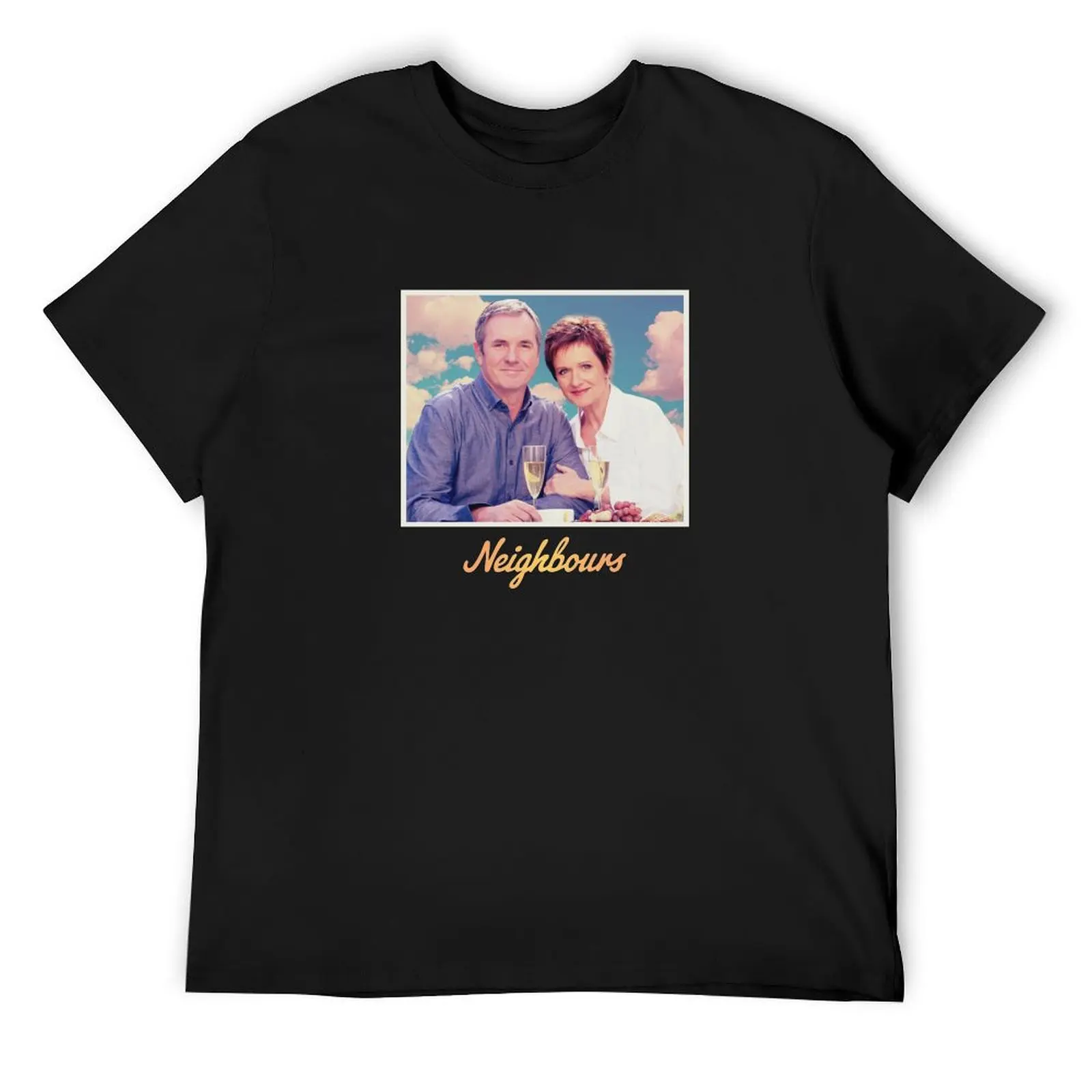 

Susan Kennedy and Karl Kennedy Neighbours Vintage Print T-Shirt sports fans Personalized t-shirt t shirt men