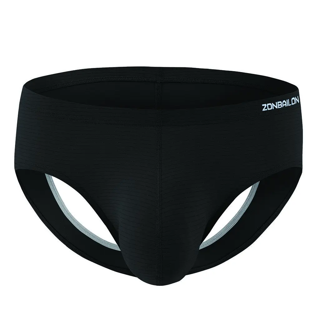 Zonbailon Mens Soft Bulge Thongs G-Strings Jockstrap Underwear