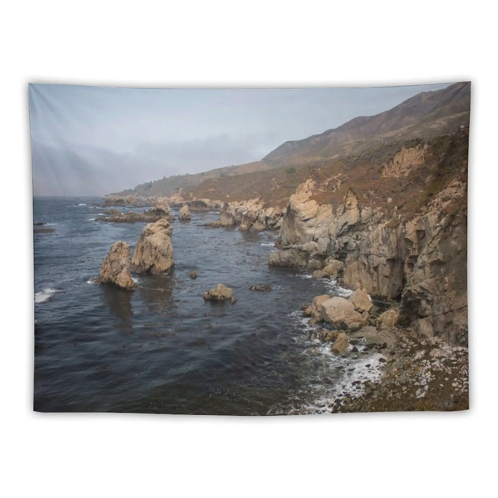 

California Coast Tapestry Christmas Decoration On The Wall Room Decorations Aesthetics Room Decoration Korean Style Tapestry