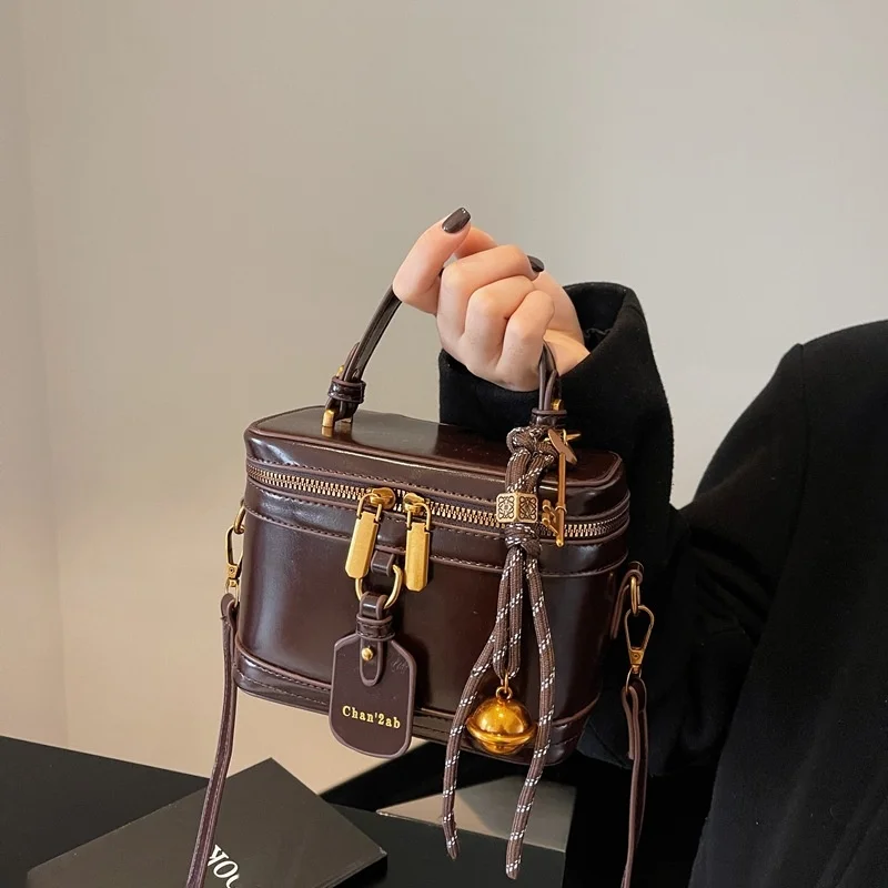 

Versatile Small Fraance Sle Women's oulder Crossbody Bag Handbag Box ape Buet Size PU Leather Daily Use