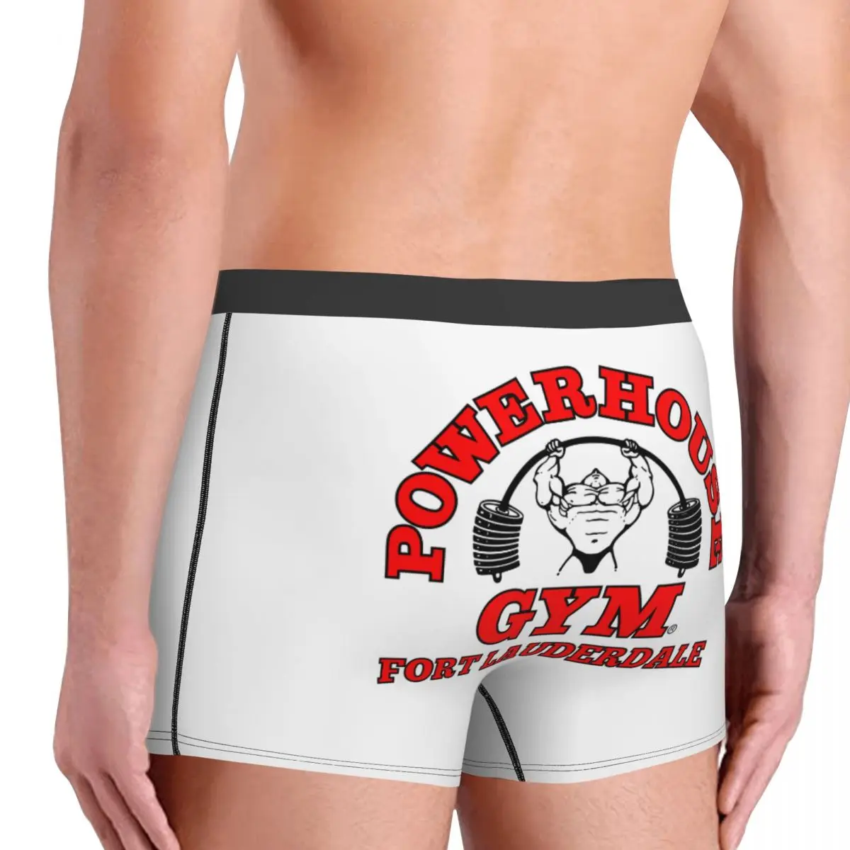 ボクサーパンツショーツパワーハウスジムモチベーションパンティー男性快適な下着オム男性ボーイフレンドギフト用