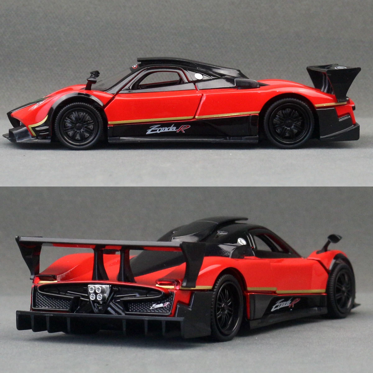 1/32 Pagani Zonda R Toy Car Model RMZ CiTY Diecast Metal Miniature