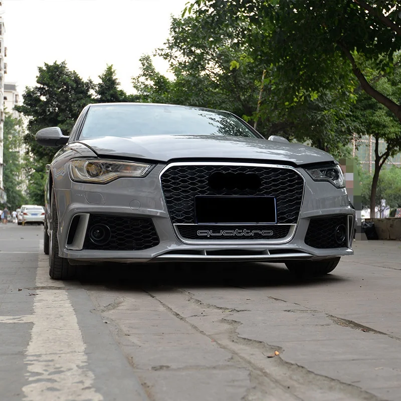 A6 S6 C7 front bumper facelift RS6 for Audi RS6 C7 For Audi A6 S6 C7 Bodykit car bumper Without grill 2012 2013 2014 2015