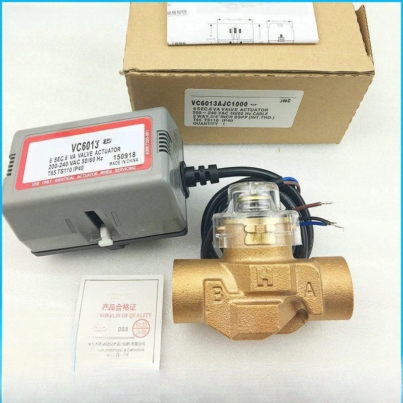 Electric two-way valve 4013 Fan coil electric valve VC6013/VN6013