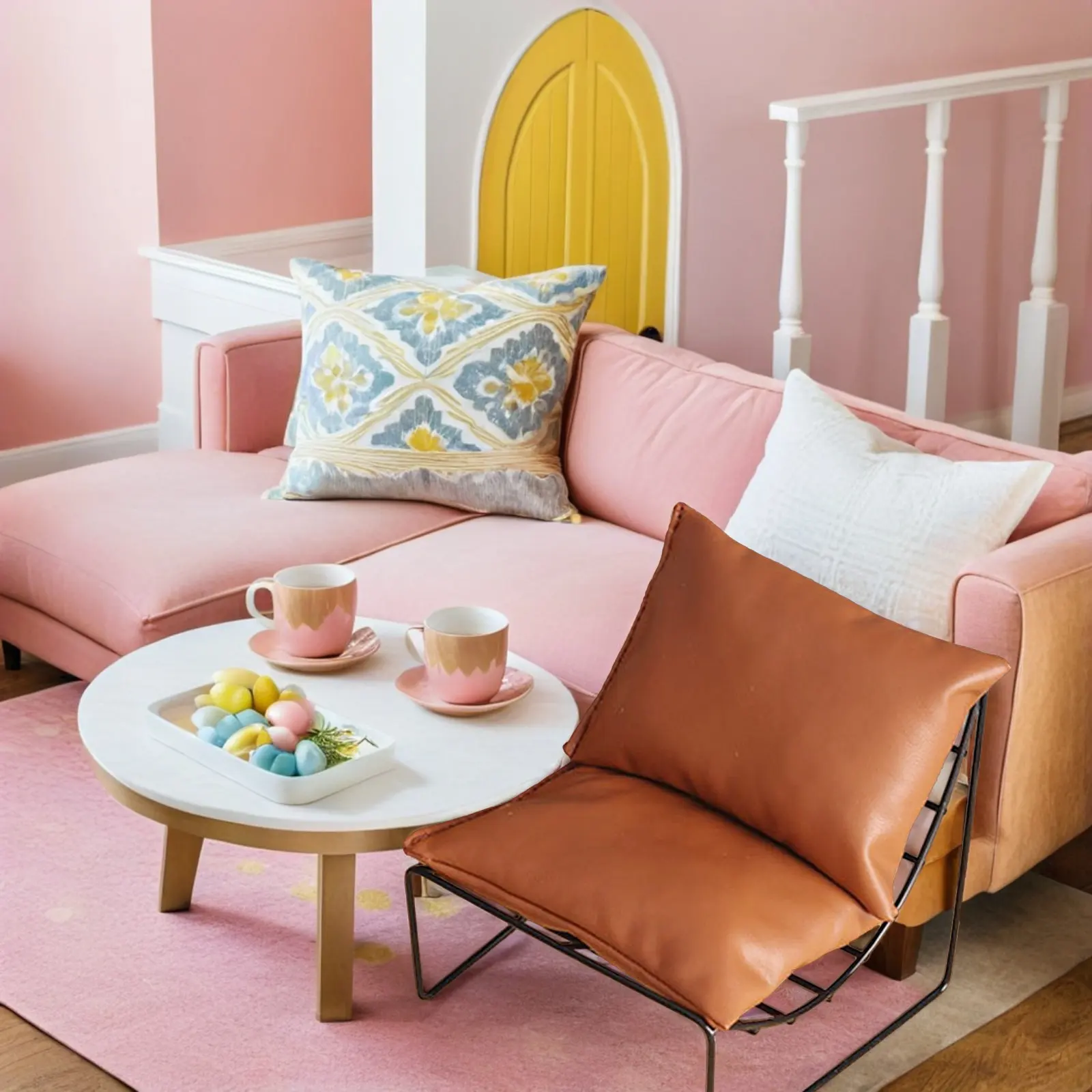 

Premium Miniature Chair for Dollhouse Decoration Made of Alloy Material Vivid Detail Mini Furniture for Tiny House