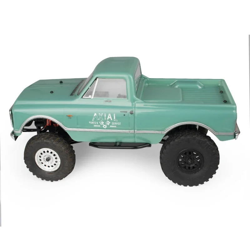 KYX Racing – marchepieds latéraux en métal, plaque de pied, pièces de mise à niveau, accessoires pour voiture sur chenilles axiale 1/24 RC SCX24