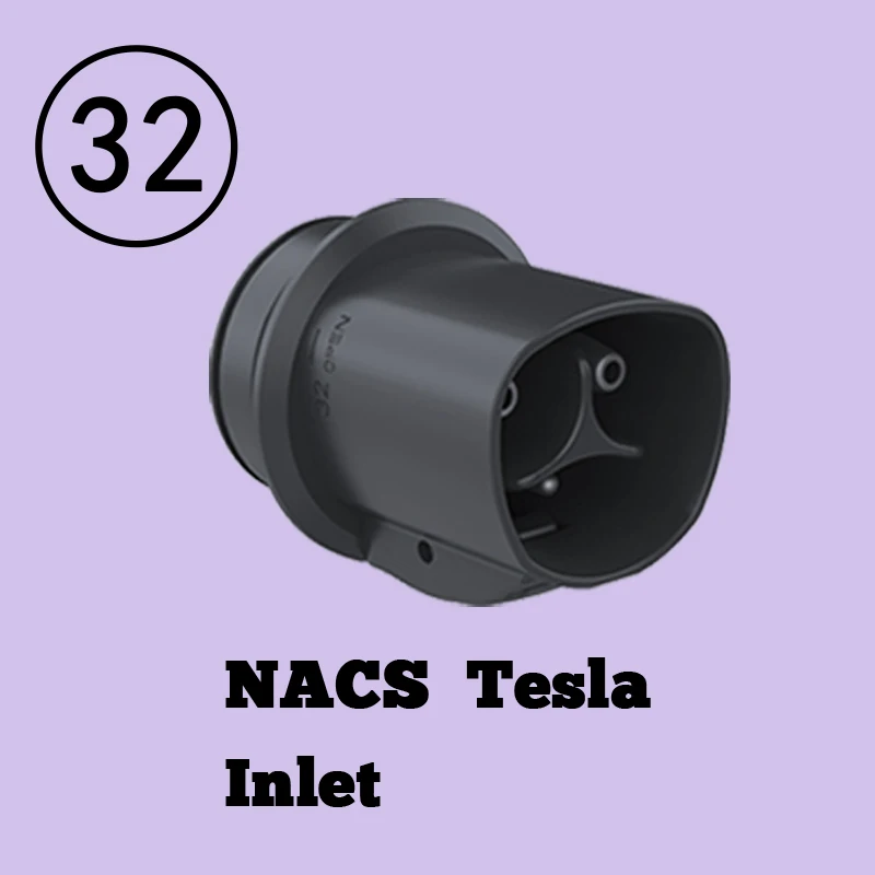 อะแดปเตอร์ชาร์จรถยนต์ไฟฟ้าอเนกประสงค์ - ช่วยให้เชื่อมต่อได้อย่างราบรื่นระหว่างพอร์ตชาร์จ AC ระดับโลก 4 พอร์ต J1772 ประเภท 2 เทสลา GBT