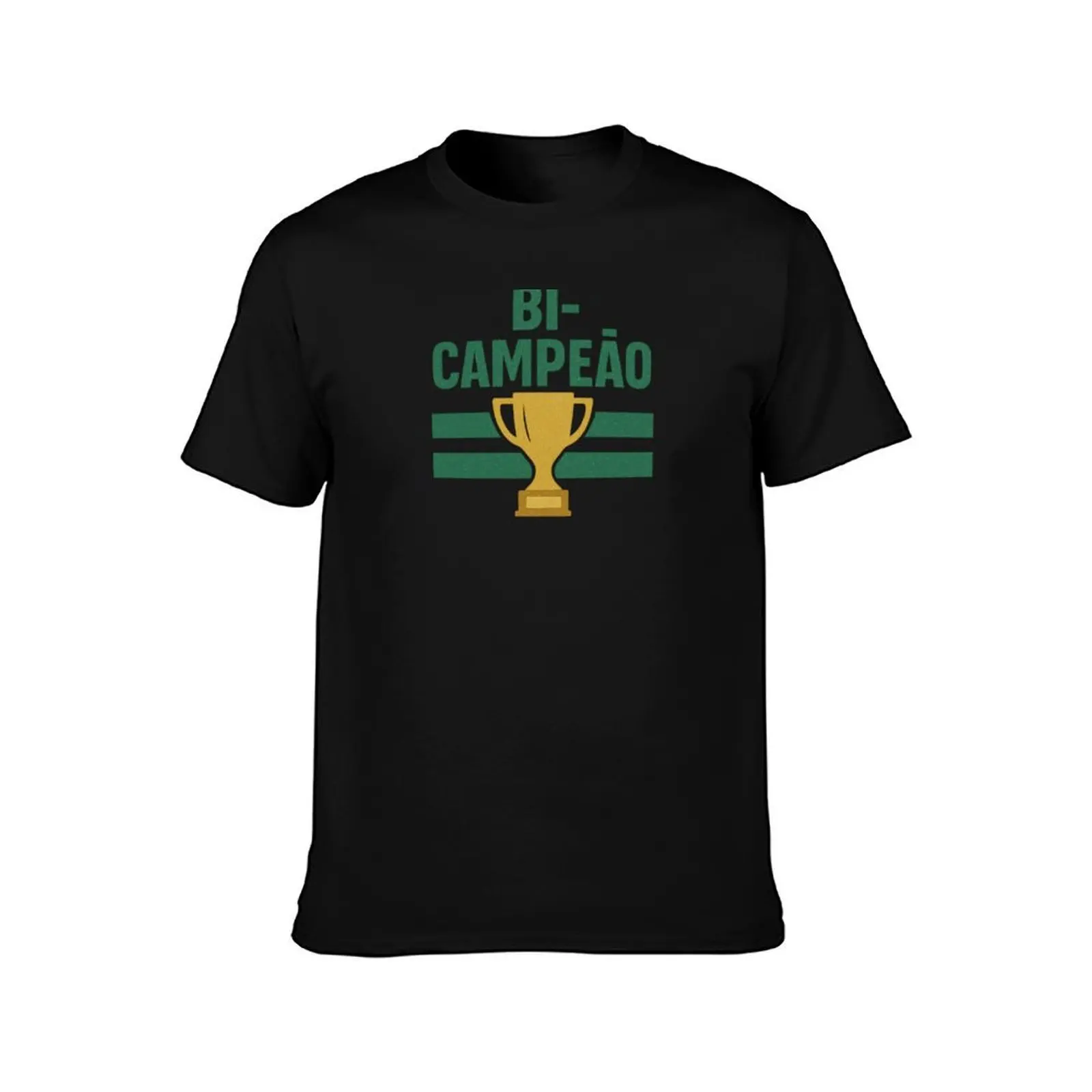 Bi-Campe?o Sporting T-Shirt Summer Casual Cotton Tee Oversized Streetwear Tops Vintage Graphic Print Loose Fit Short Sleeve