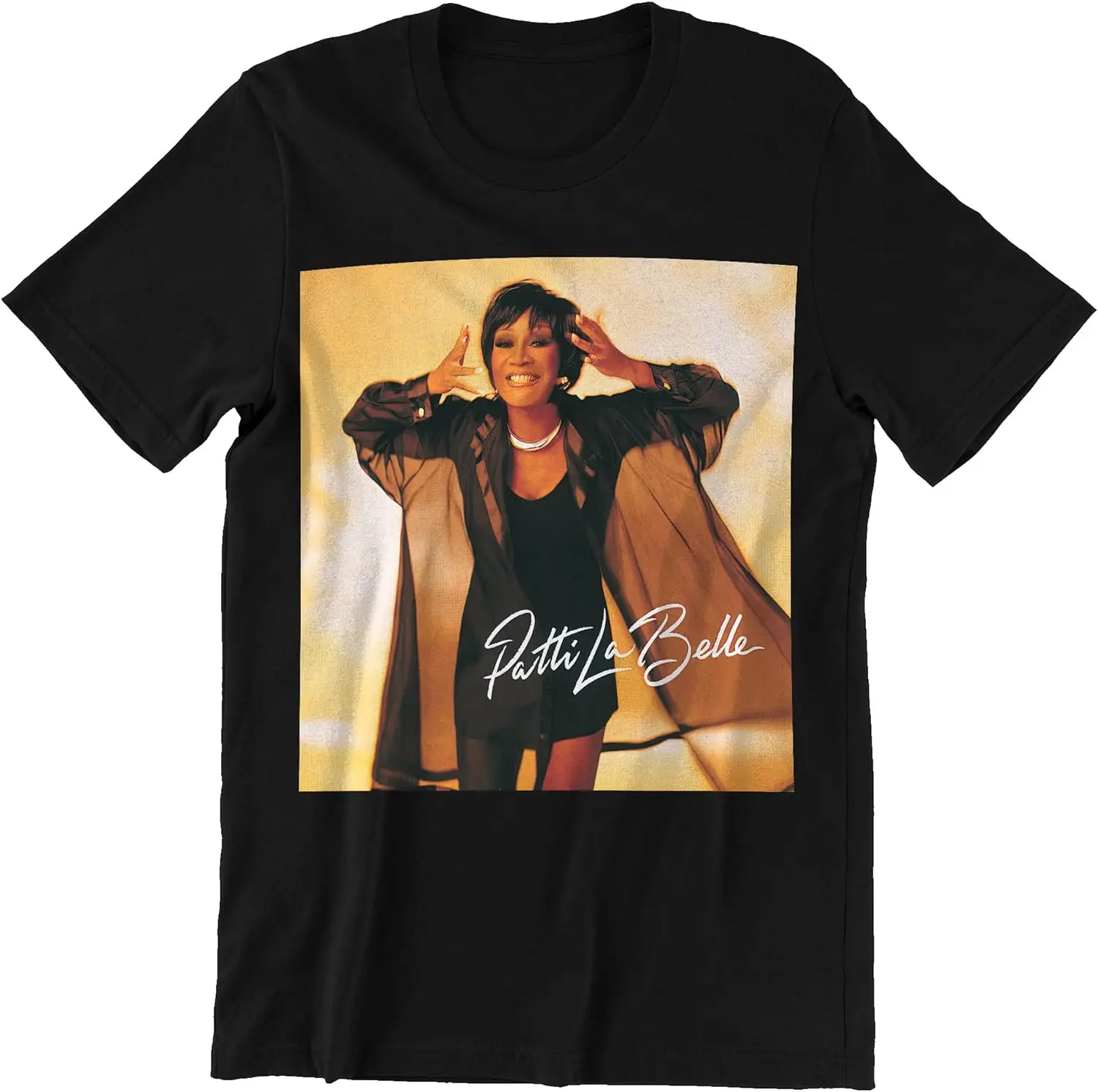 

Patti Labelle Classic T-Shirt Short Sleeve Shirt Tee 3X-Large