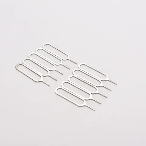 10pcs/set Sim Card Tray Removal Eject Pin Key Tool Stainless Steel Needle For Huawei For IPhone IPad Samsung