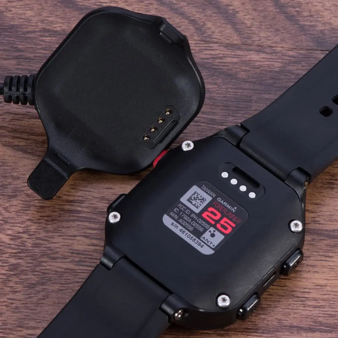 Substituição usb carregador de carregamento cabos doca para garmin forerunner 25 pequeno gps correndo relógio