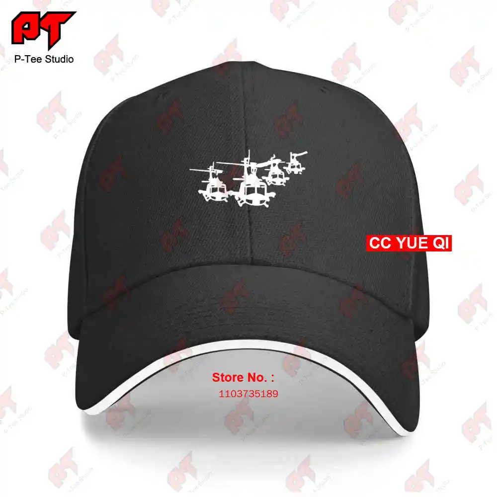 

Huey Helicopter Baseball Caps Truck Cap 7GVK