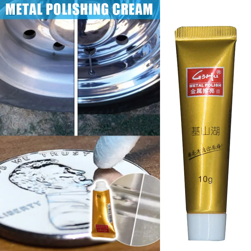 Crema eliminadora de óxido para esmalte de Metal, 3 uds., con fórmula no abrasiva, esmalte en crema para limpieza de ollas y cuencos de cocina
