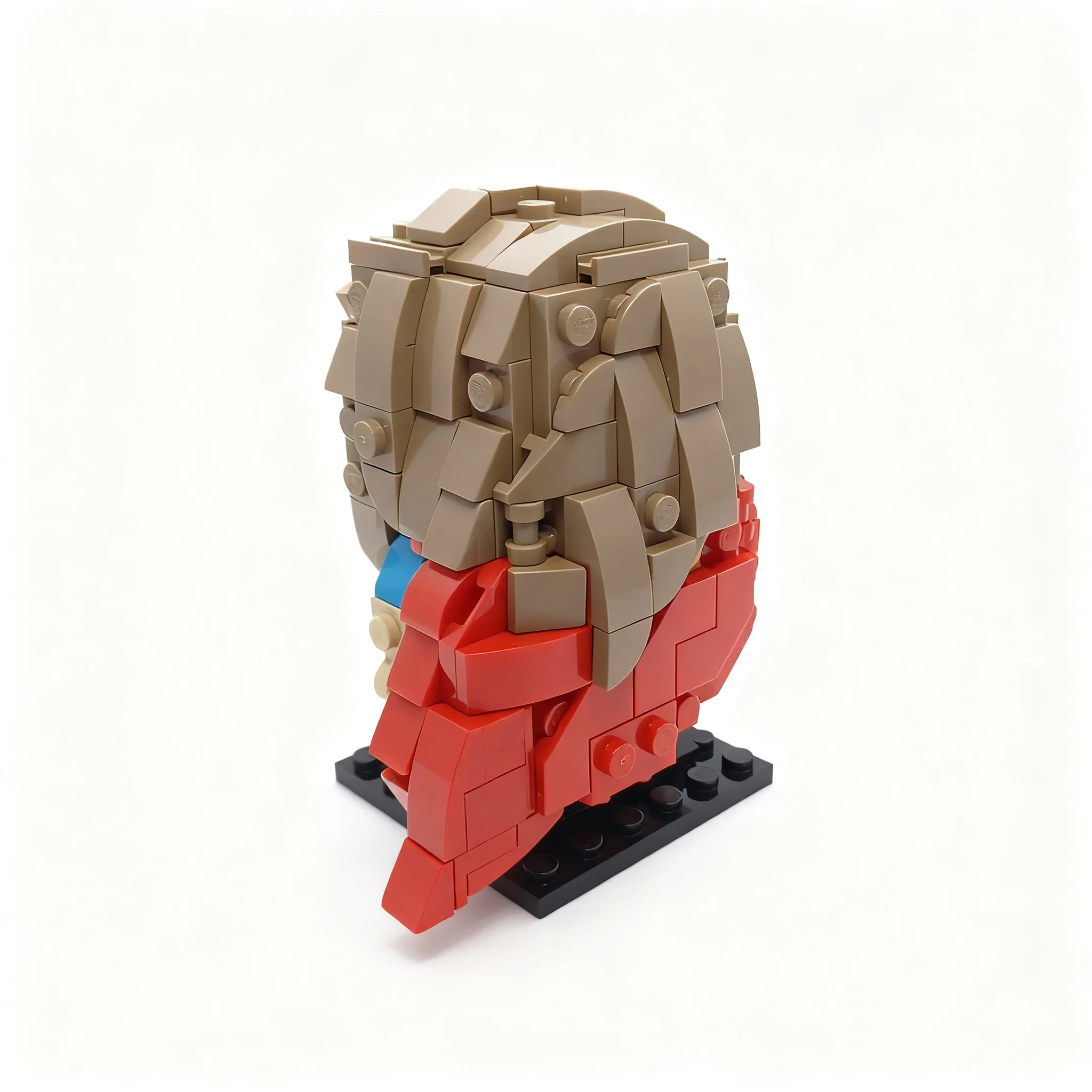 236pcs MOC Supergirl BrickHeadz Model Building Blocks Architecture Toys Christmas Gift Craft Birthday Creative DIY 3D Assemble