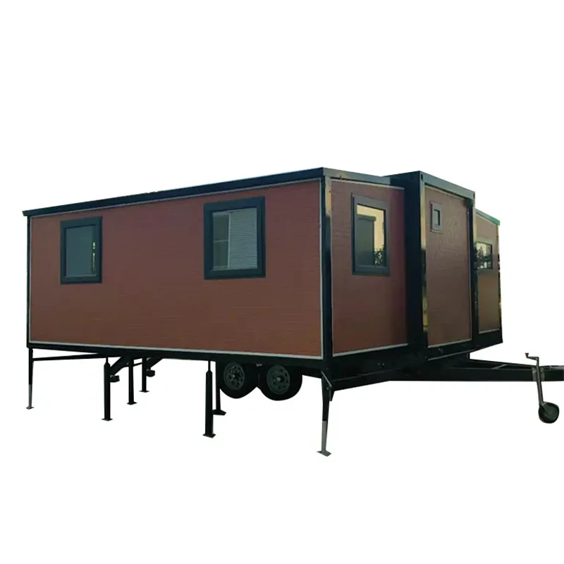 

Tiny Home Mobile Trailer Prefab House Caravan House Container House 2 3 Bedrooms Customized 20Ft 40Ft Prefabricated Homes Villa
