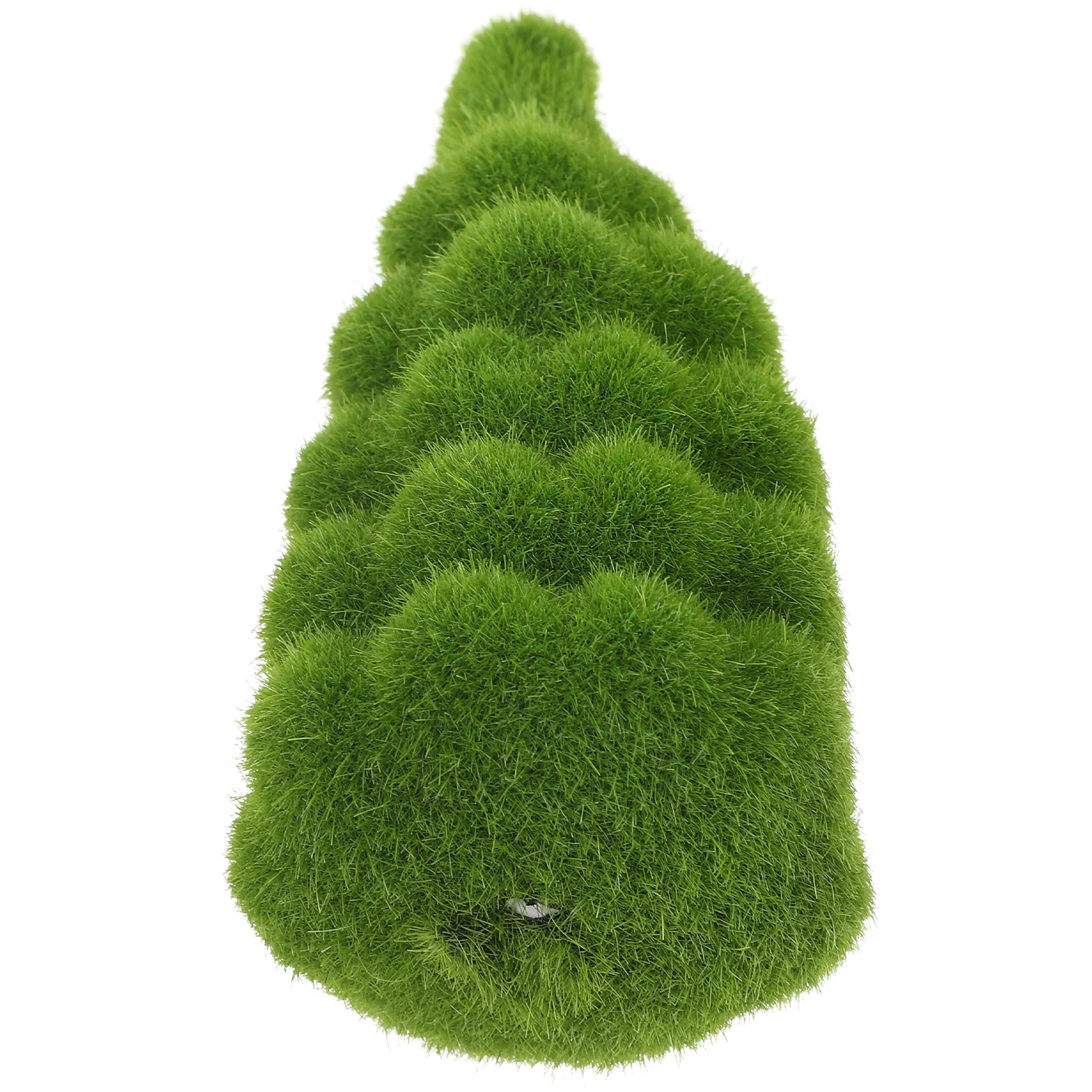 

Simulated Moss Ornaments Mini Flocked Christmas Decor Artificial Xmas Tree Desktop Props Mini Xmas Tree Decorations Christmas