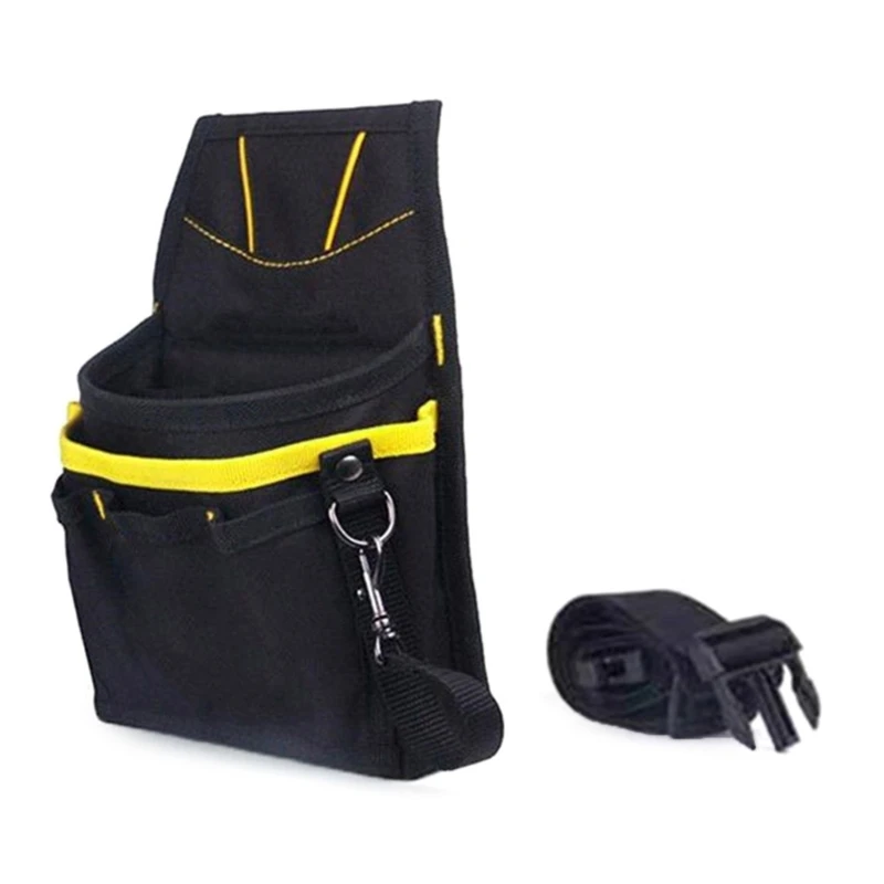 Tool Belt Pouch Small Electrician Tool Bag Pocket Bag Tool Belt Pocket Waist Tool Bag Pouch For Screwdriver Hammer