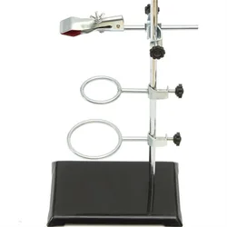 1 Set Iron Support With Clamp Clip in Laboratory Distilling Stand 50cm height School supplies